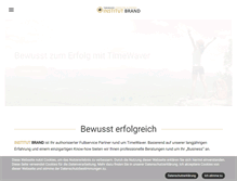 Tablet Screenshot of institut-brand.de